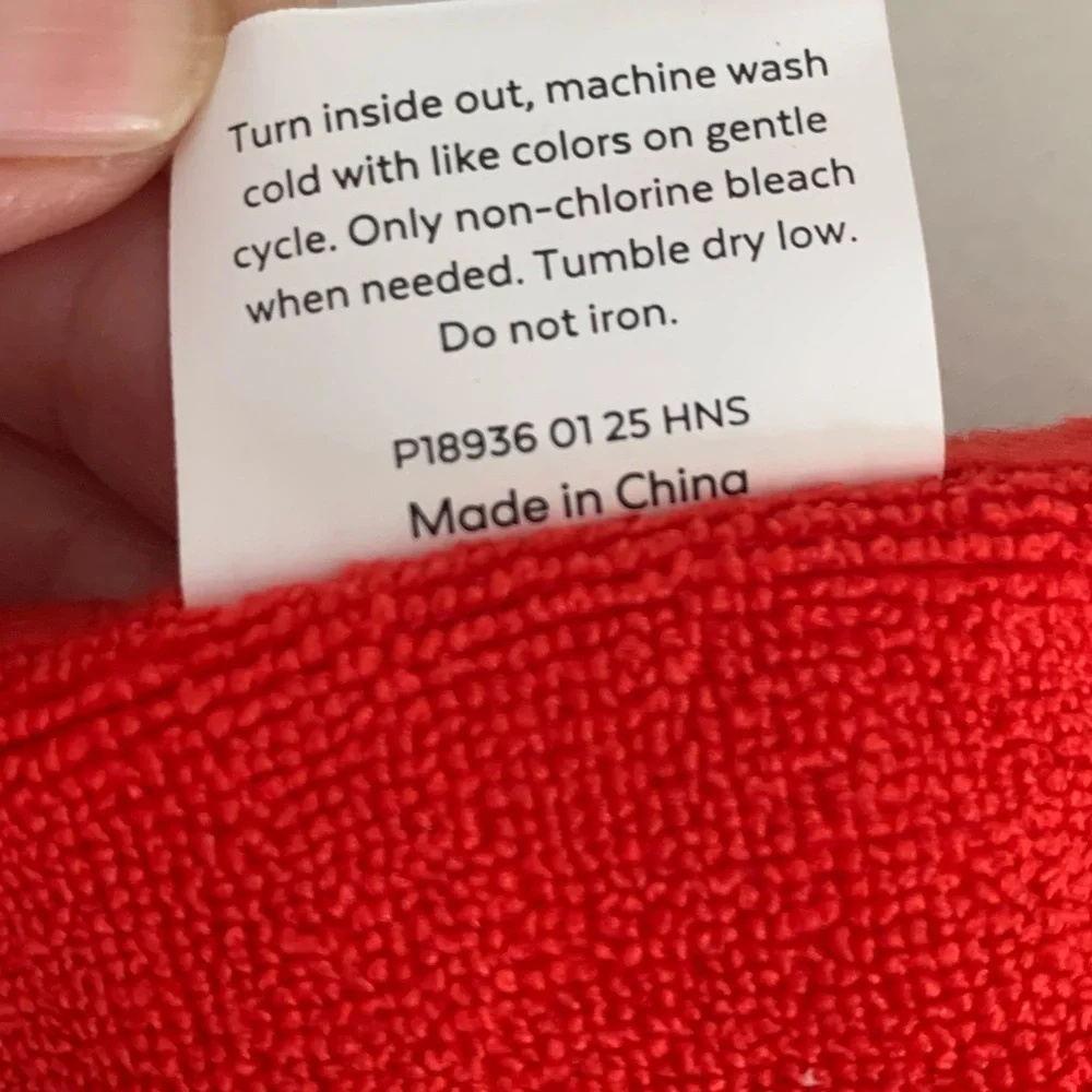 Frisco Red Colorful Macaw Terrycloth Bathrobe For Dog or Cat Medium NWT